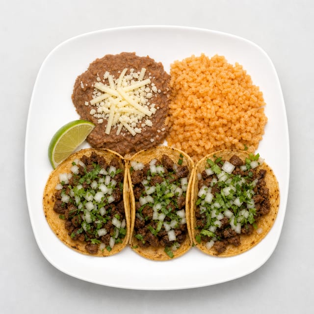 Taco Plate.