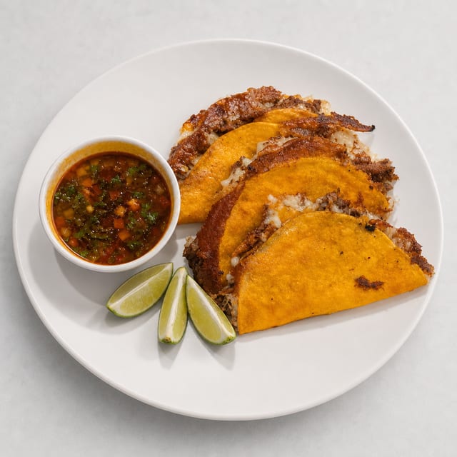 Quesa Tacos.