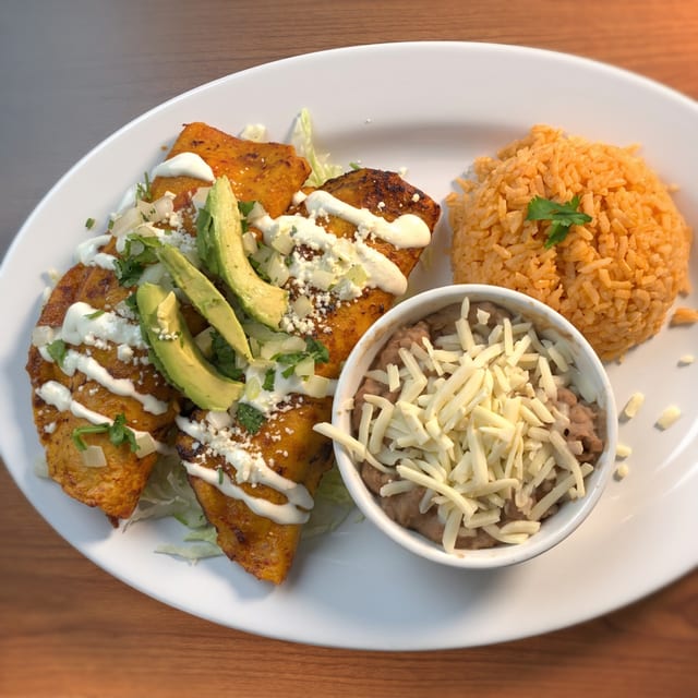 Enchilada Plate.