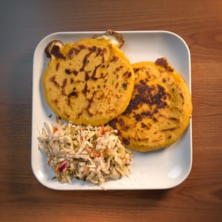 2 Bean & Cheese Pupusa