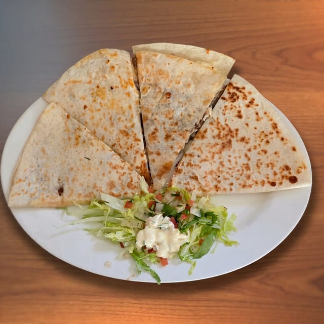 Meat Quesadilla.